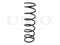 Rear coil spring thumb