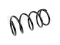 Front coil spring thumb