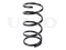 Front coil spring thumb