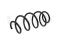 Front coil spring thumb