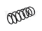 Front coil spring thumb