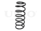 Front coil spring thumb