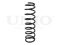 Rear coil spring thumb