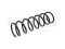Rear coil spring thumb