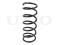 Rear coil spring thumb