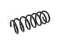 Rear coil spring thumb