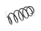 Front coil spring thumb