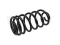 Rear coil spring thumb