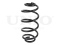 Rear coil spring thumb