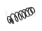Rear coil spring thumb
