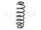 Rear coil spring thumb