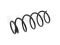 Front coil spring thumb