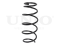Front coil spring thumb