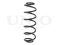 Rear coil spring thumb
