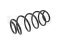 Front coil spring thumb