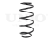 Front coil spring thumb