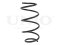 Front coil spring thumb