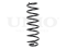 Rear coil spring thumb