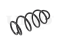 Front coil spring thumb