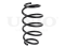 Front coil spring thumb