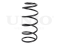 Front coil spring thumb