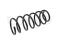 Rear coil spring thumb