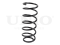 Rear coil spring thumb