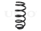 Rear coil spring thumb