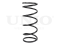 Front coil spring thumb