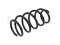 Front coil spring thumb
