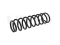 Rear coil spring thumb