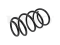 Front coil spring thumb