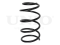 Front coil spring thumb
