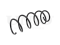 Front coil spring thumb