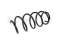 Front coil spring thumb