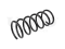 Front coil spring thumb
