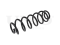 Rear coil spring thumb