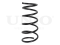 Front coil spring thumb