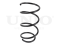 Front coil spring thumb