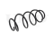 Front coil spring thumb