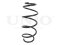 Front coil spring thumb