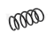 Front coil spring thumb