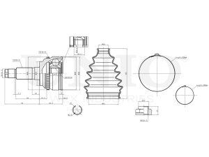 Outer CV joint photo