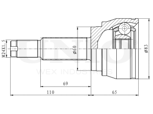 Outer CV joint photo