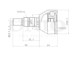 Outer CV joint photo