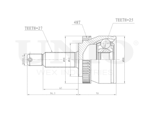 Outer CV joint photo