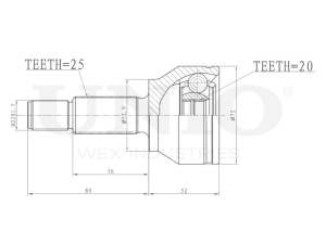ШРУС внешний photo