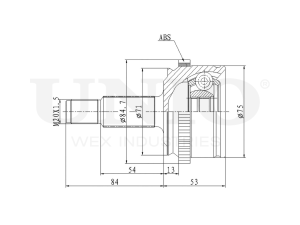 Outer CV joint photo