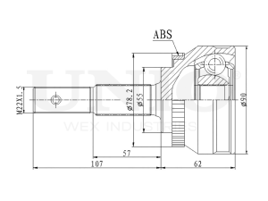 ШРУС внешний photo