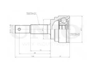 Outer CV joint photo